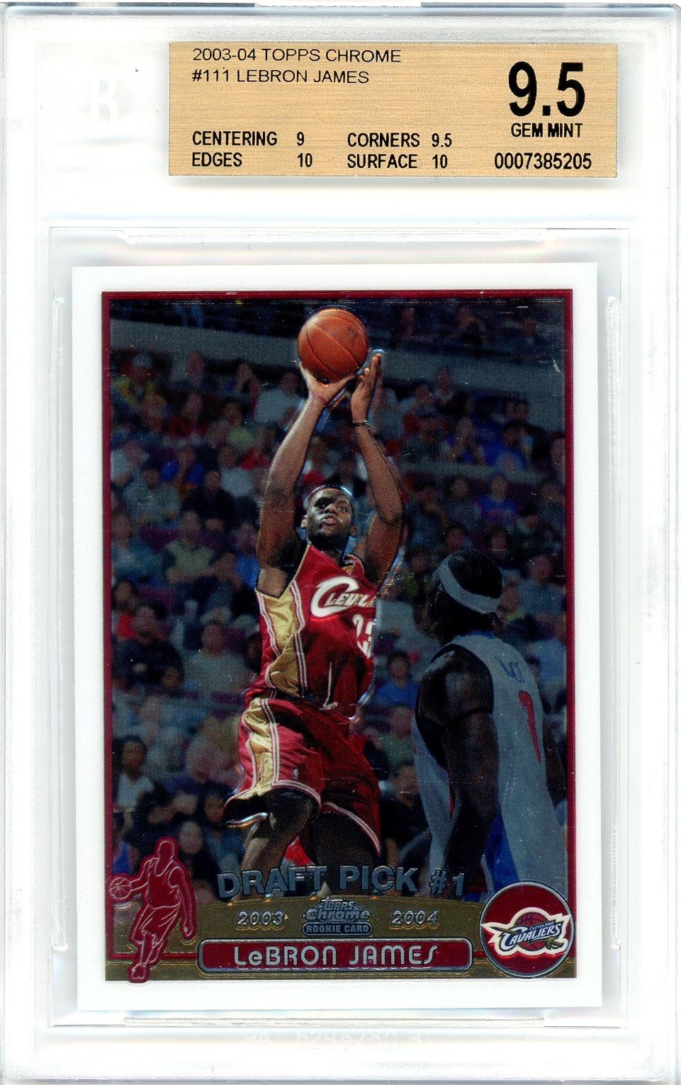 Lebron James rc topps